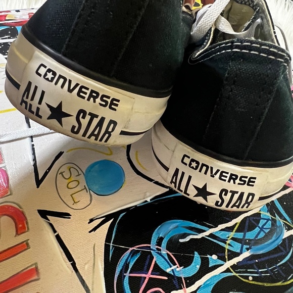 EUC [Converse] Iconic Black Chuck Taylor ALL STAR Low-Top Unisex Shoes | 12 - 14 - Picture 12 of 13